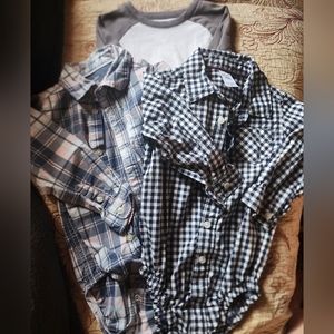 18m plaid shirt bundle